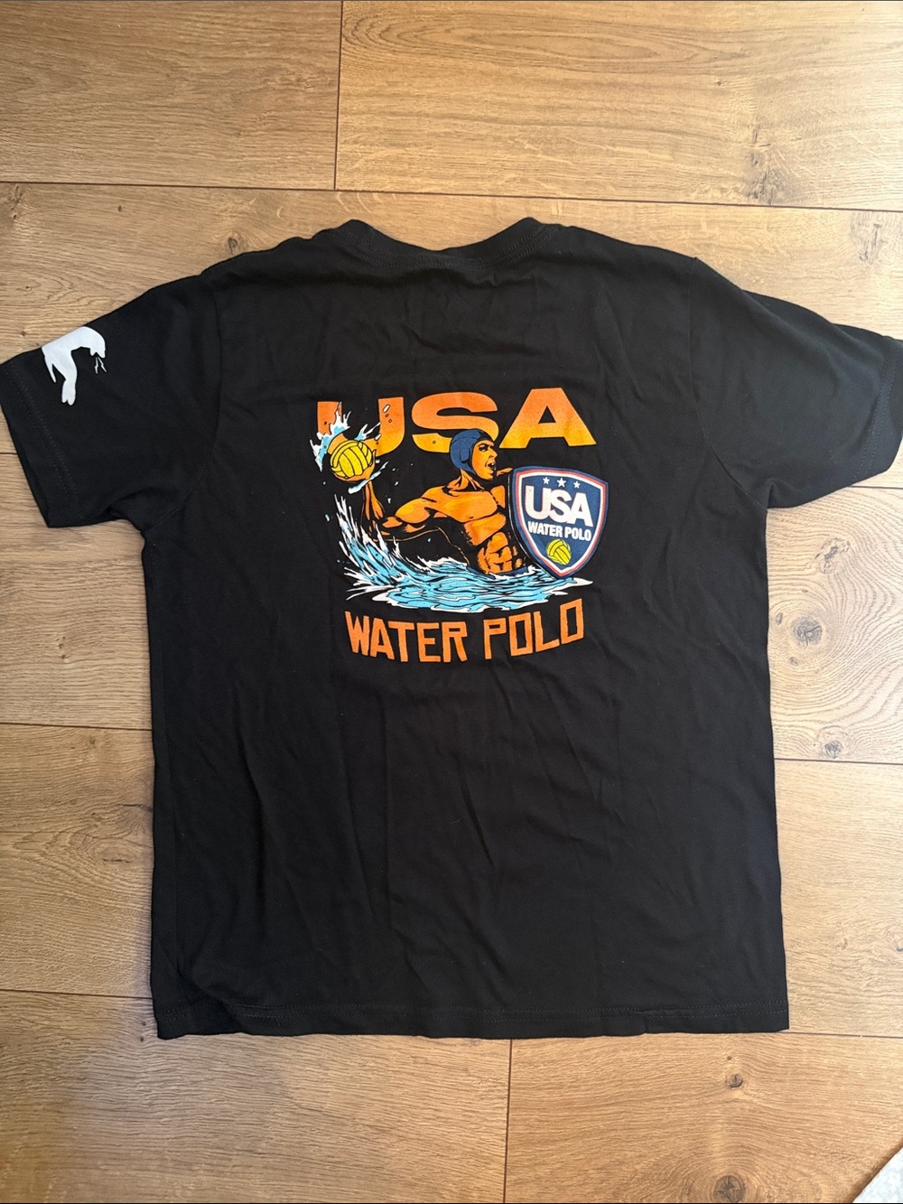 Boys URT Water Polo USA T-Shirt Size YL (10)